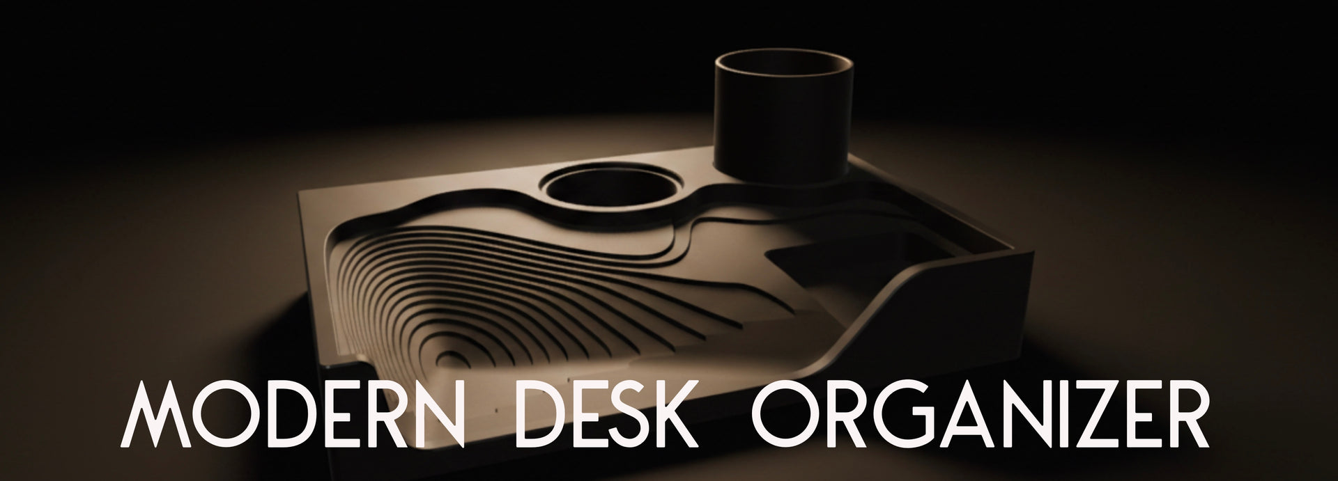 Modern Desk Step Organizer banner