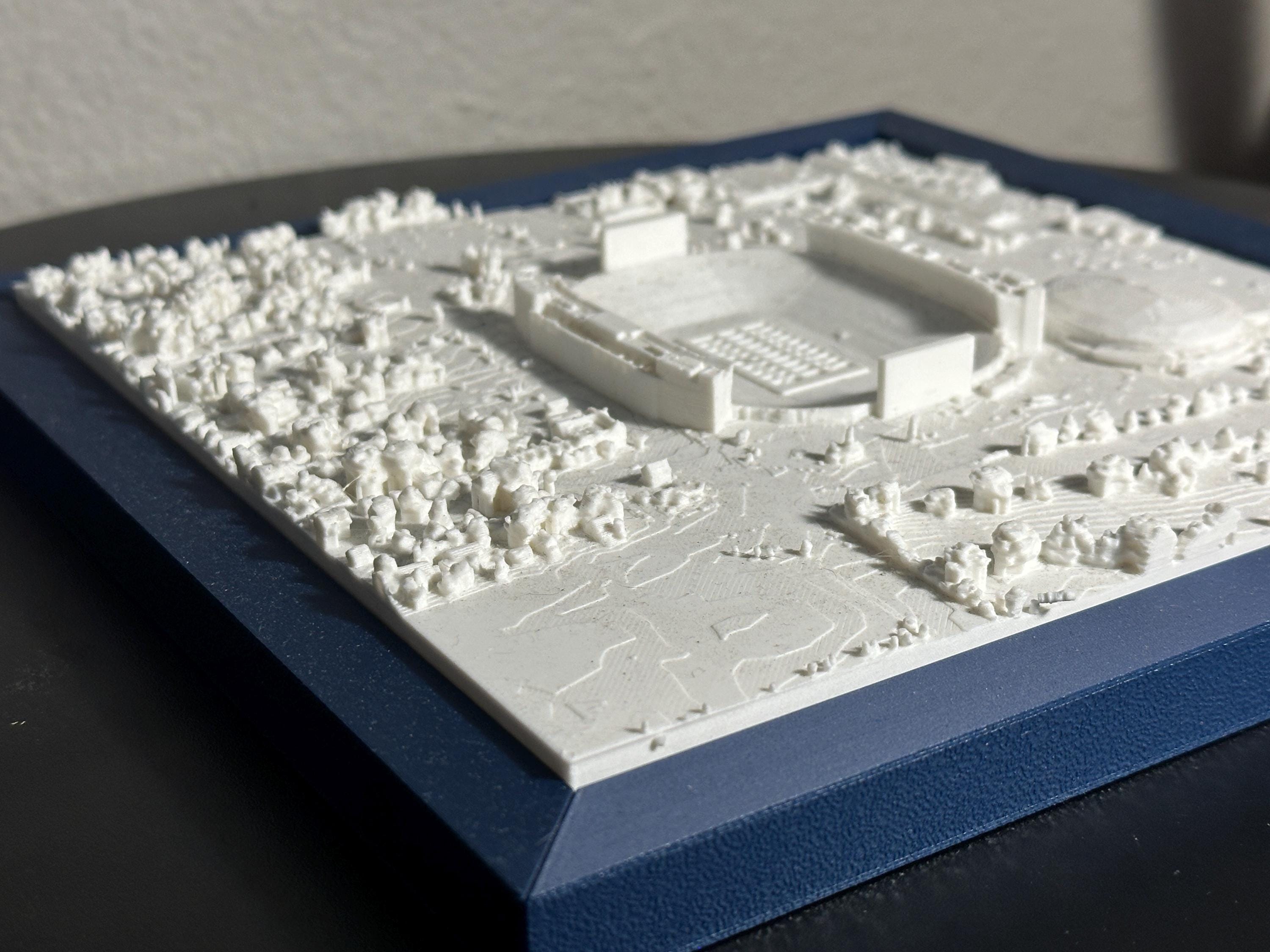 Michigan Wolverines Stadium | Framed 3D Stadium Art